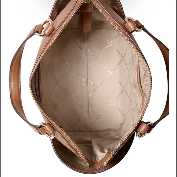 Michael Kors Small Sullivan Nomad Leather Convertible Zip Top Tote Crossbody - Picture 6 of 14